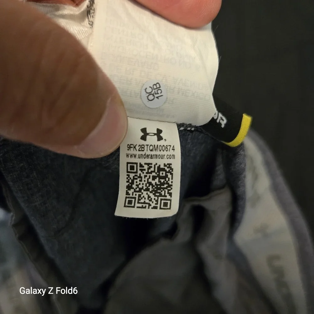 Under Armour Performance Pants Gray 40x32 Moisture-Wicking‎ Stretch Mens